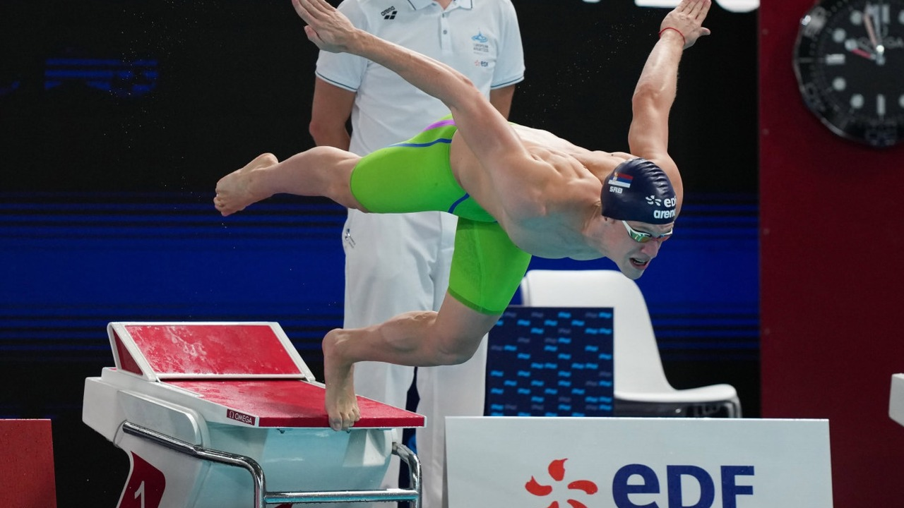 Velimir Stepanovic and Serbia miss the relay final by six hundredths