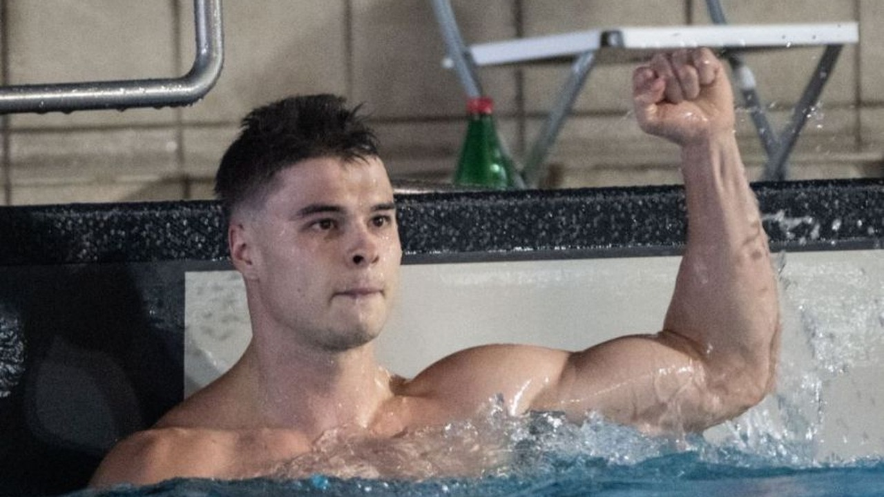 Andrej Barna enters the European 50m freestyle programme in Paris