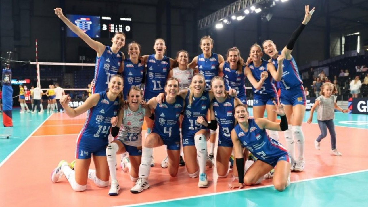 Serbia women prepare for the European Volleyball Championship