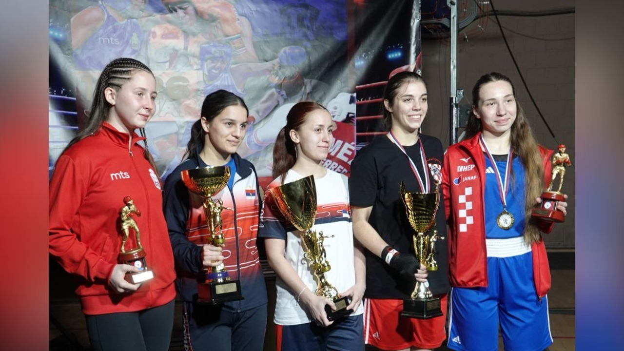 Sonja Vuksic secures a European women's under-19 boxing medal