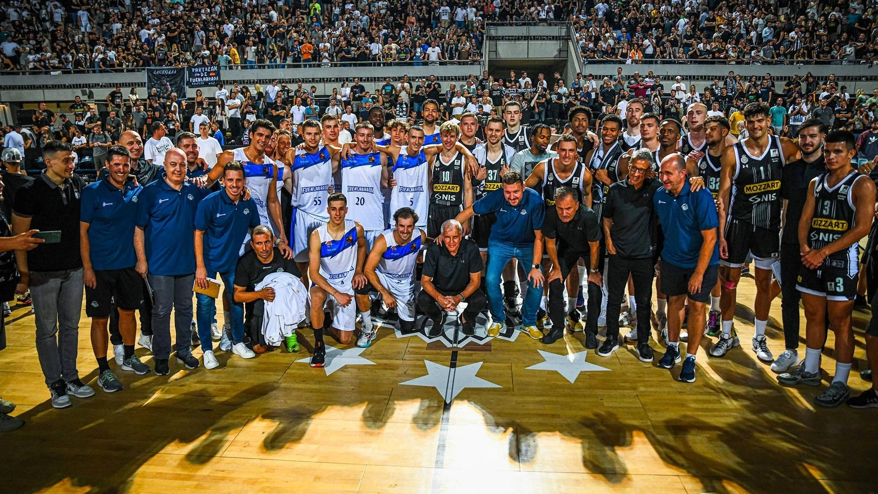 Partizan adjusts its open-air basketball tournament because of the weather