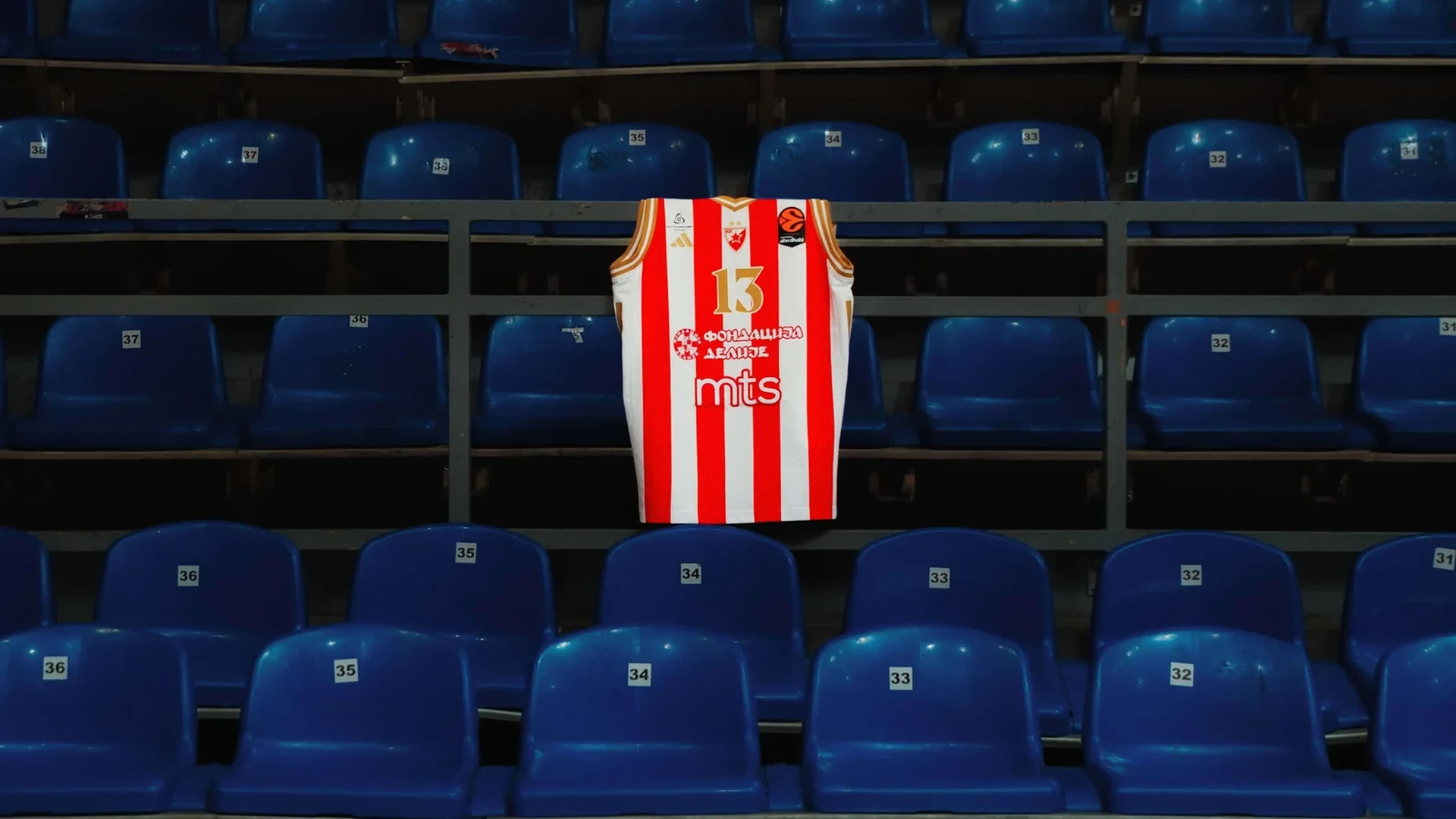 Crvena zvezda auctions signed EuroLeague jerseys to support a charity project