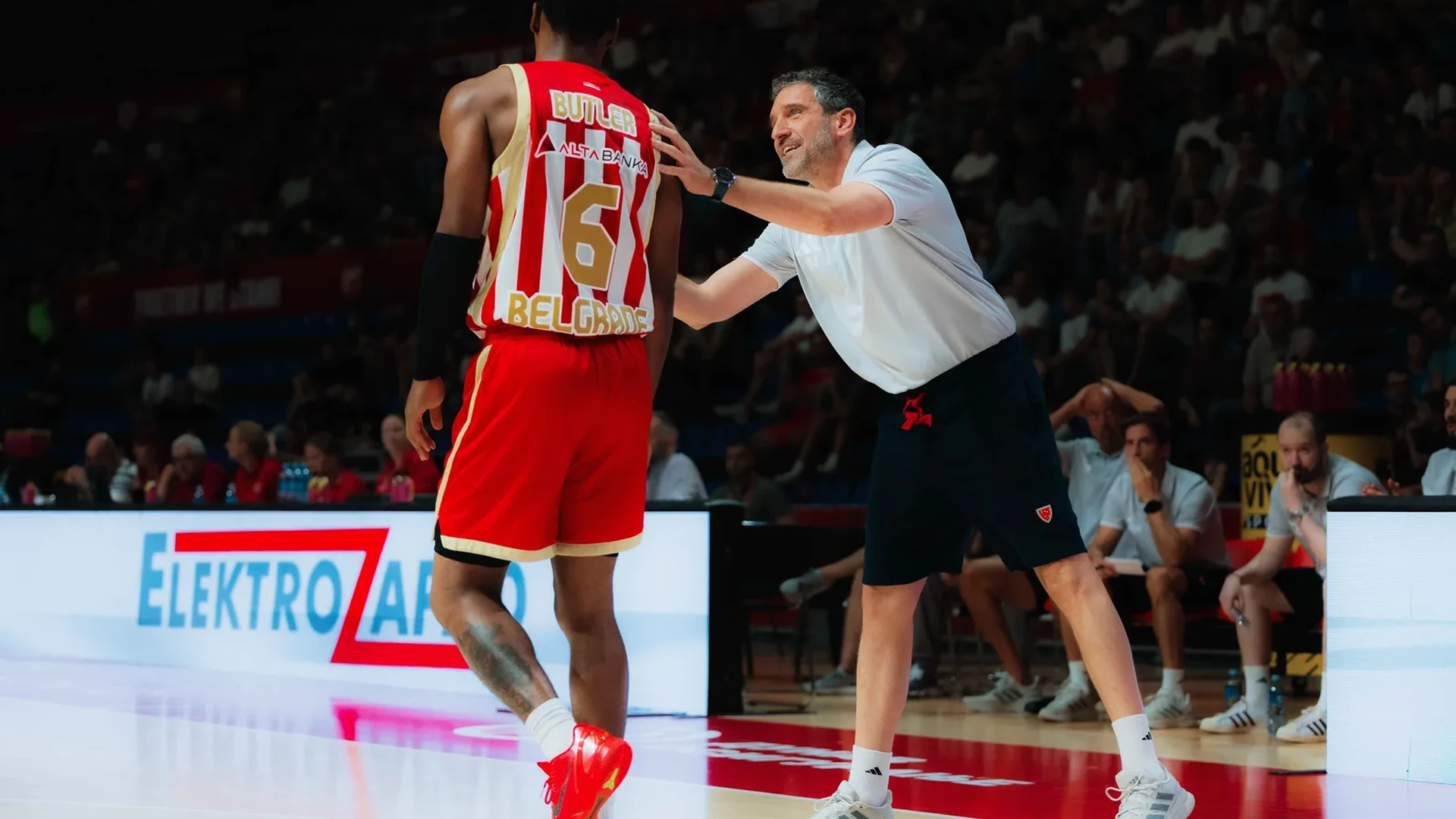 Crvena Zvezda beat Aris 91-87 in their final test before the EuroLeague season