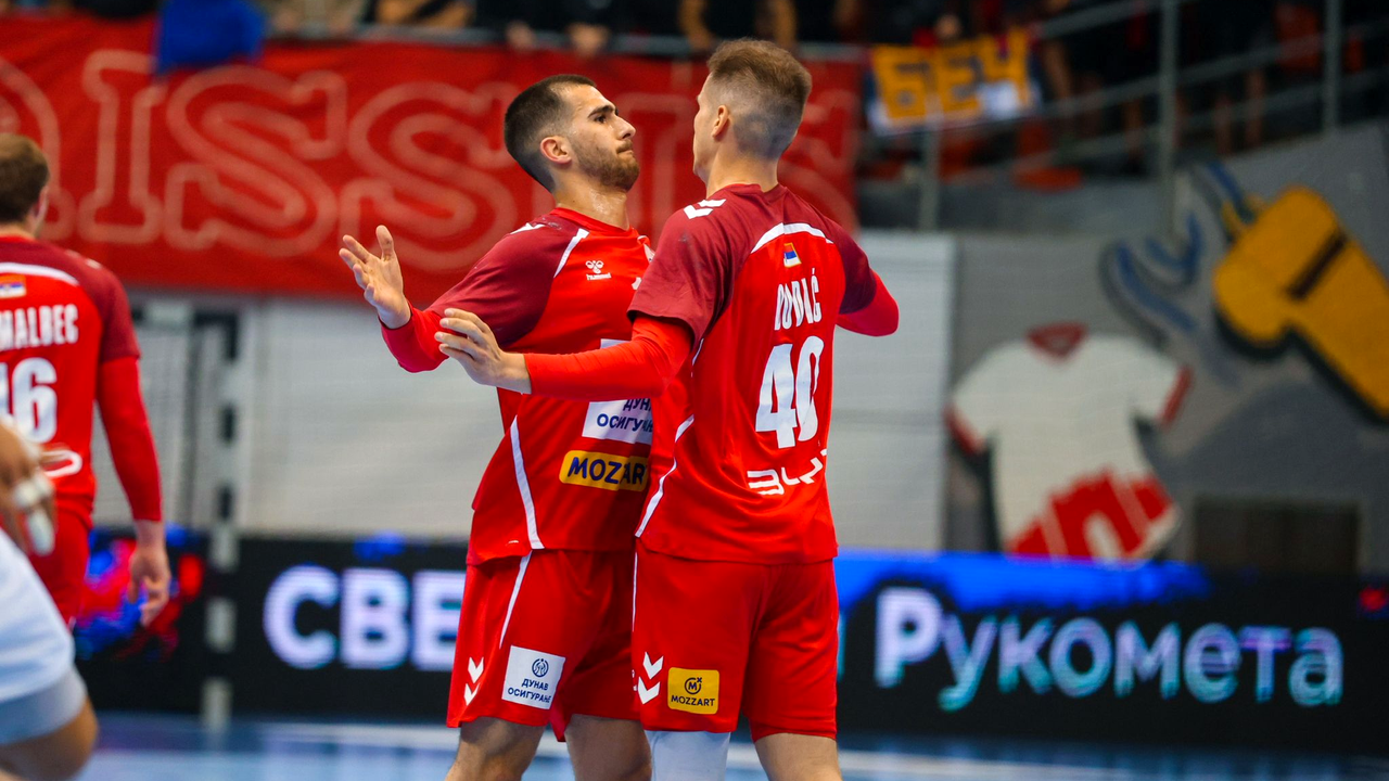 Serbia men's handball team official draw image - inline context