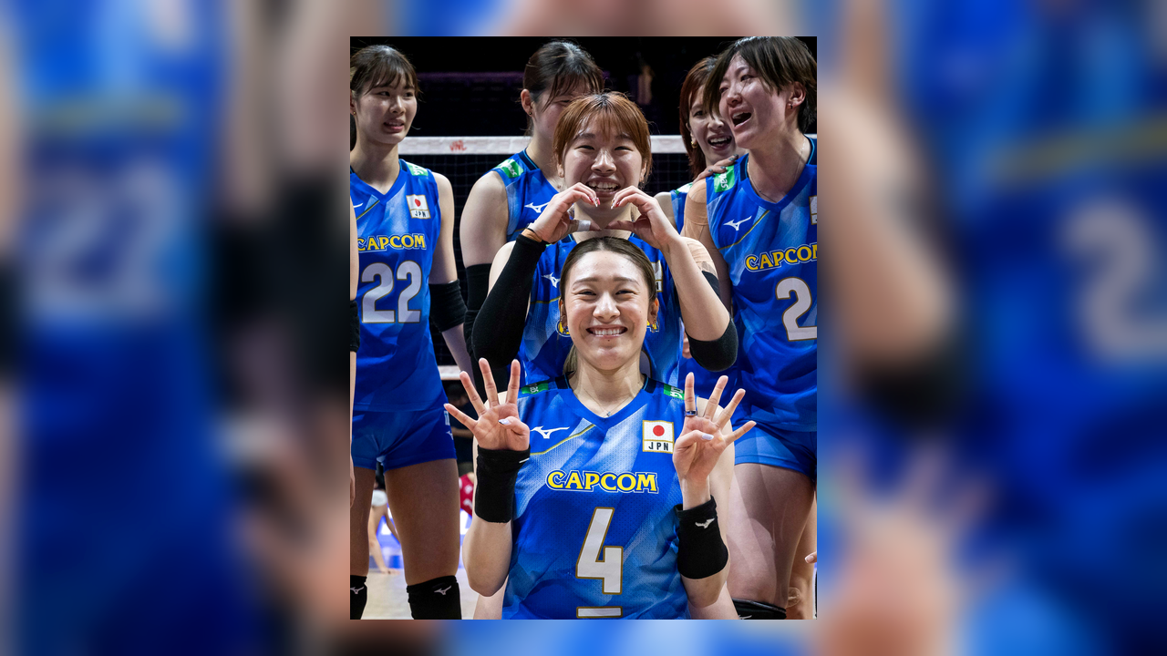 Volleyball World week-one action photo from the official VNL report - inline context
