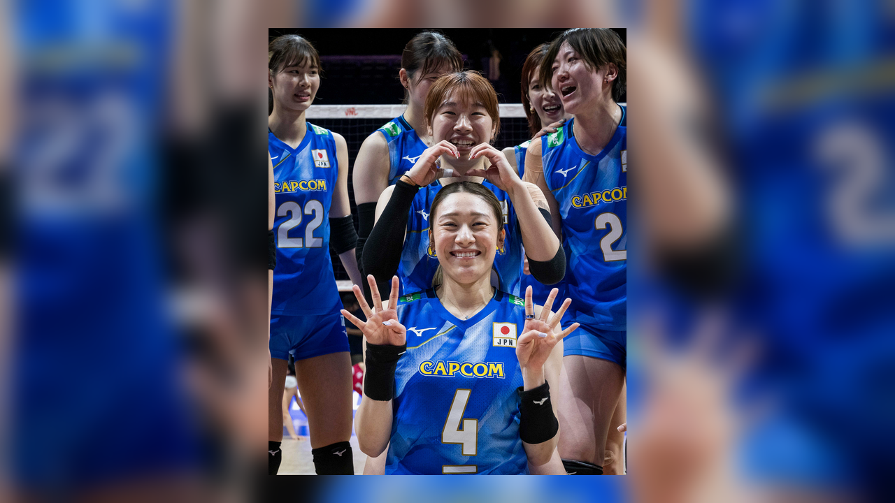 Volleyball World week-one action photo from the official VNL report - inline detail