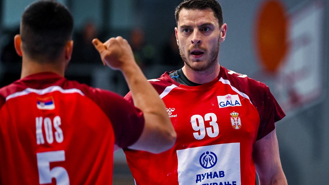 Serbian handball team in official RSS youth coverage