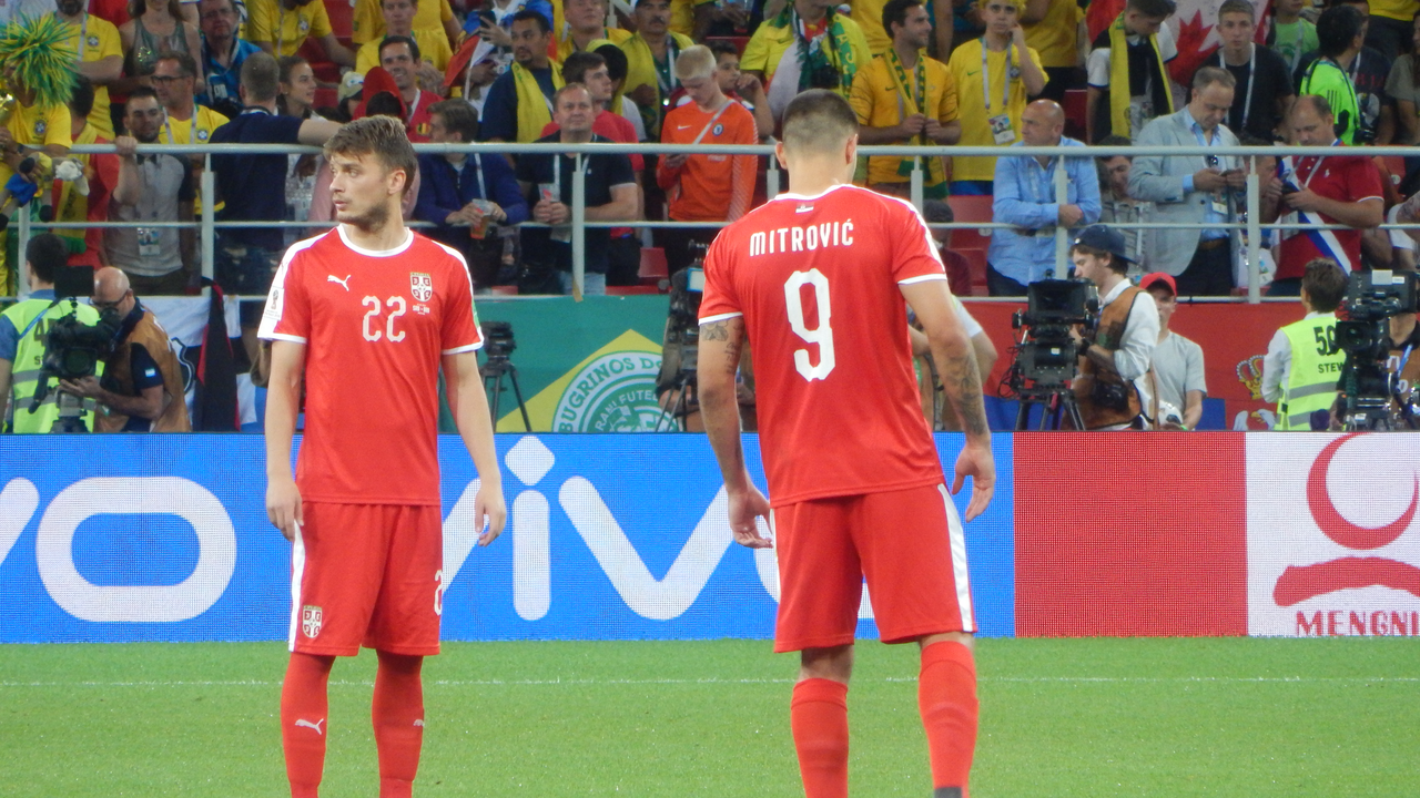 Mitrovic walking out for Serbia