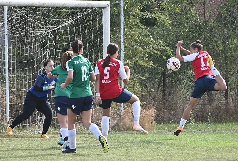 Supporting image for Mina Maksimovic scores five as Nika beat Proleter in the Serbian women's league