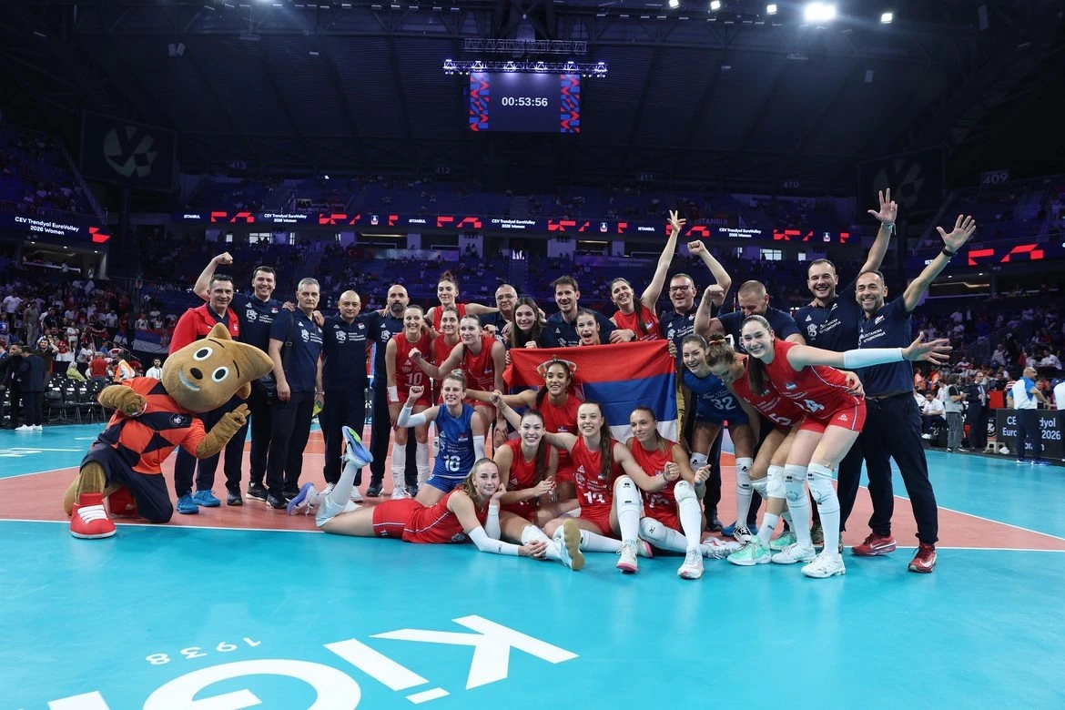 Supporting image for Serbia women win European volleyball bronze after a composed finish against Poland