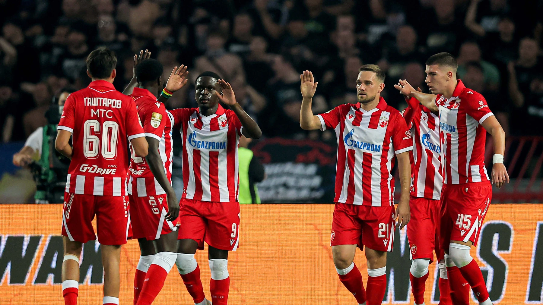 Zvezda's players in the club's preview of the trip to IMT.