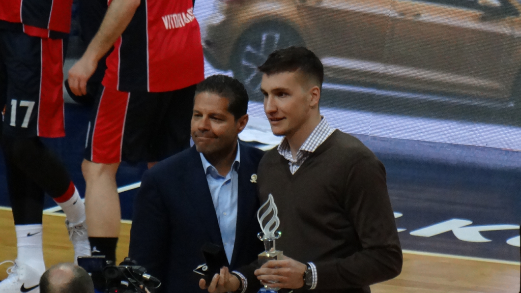 Bogdan Bogdanović na utakmici Evrolige