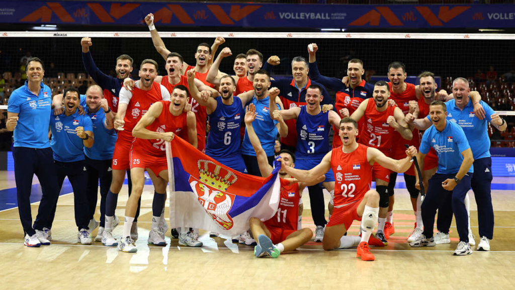 Odbojkaši Srbije tokom priprema za sezonu 2026. godine
