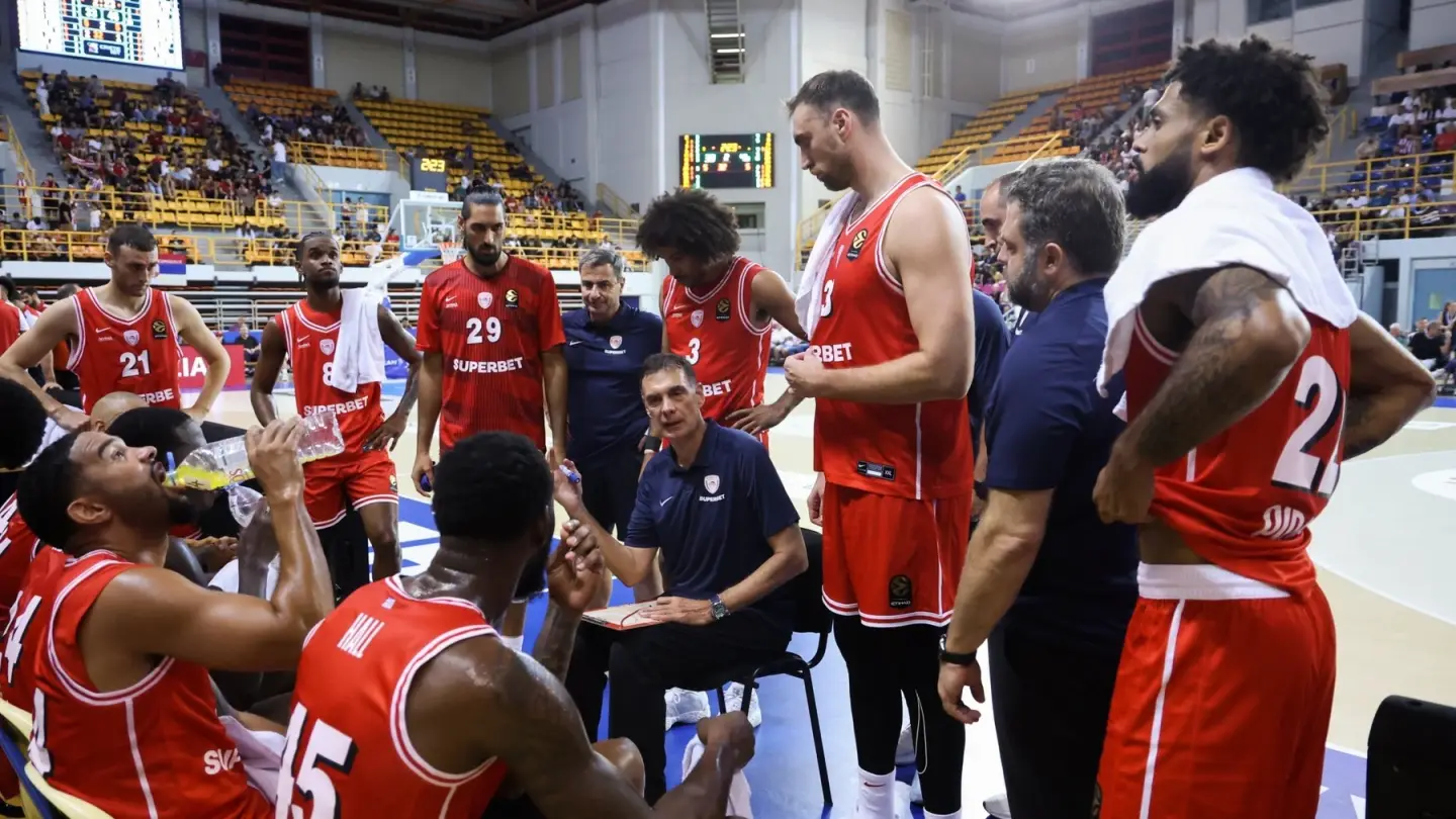 Crvena zvezda izvodi jasne pouke iz finala na Kritu