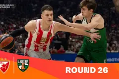 Crvena zvezda poražena 83:77 od Žalgirisa na početku Evrolige