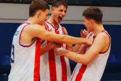 Juniori Crvene zvezde ostvarili tri pobede i plasirali se u državnu ligu Srbije
