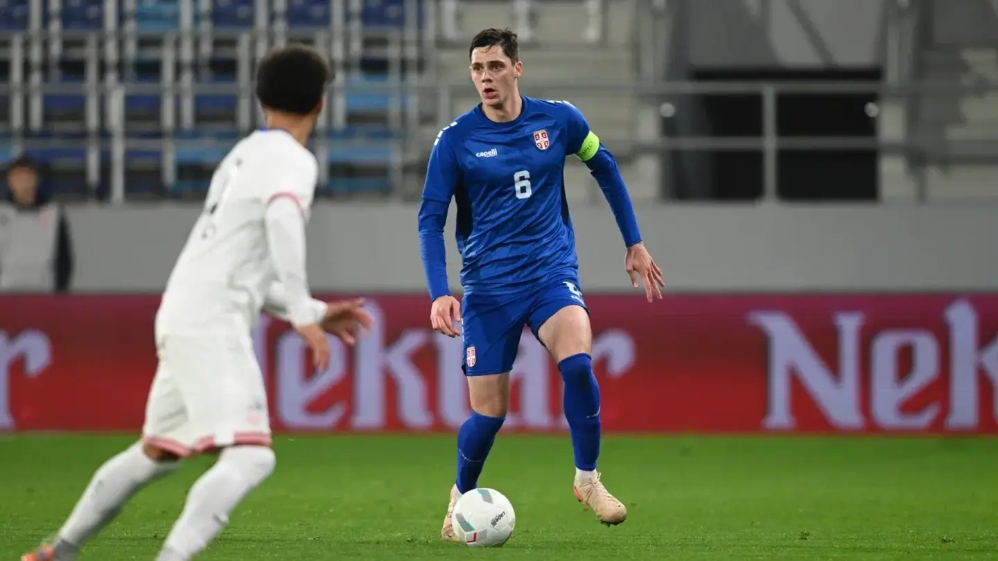 Stefan Leković napustio pripreme Srbije U21 zbog povrede tetive