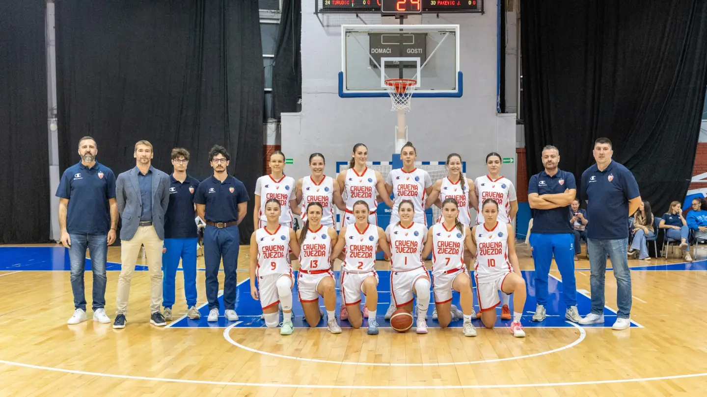 Košarkašice Crvene zvezde otvorile odbranu titule pobedom 112:49