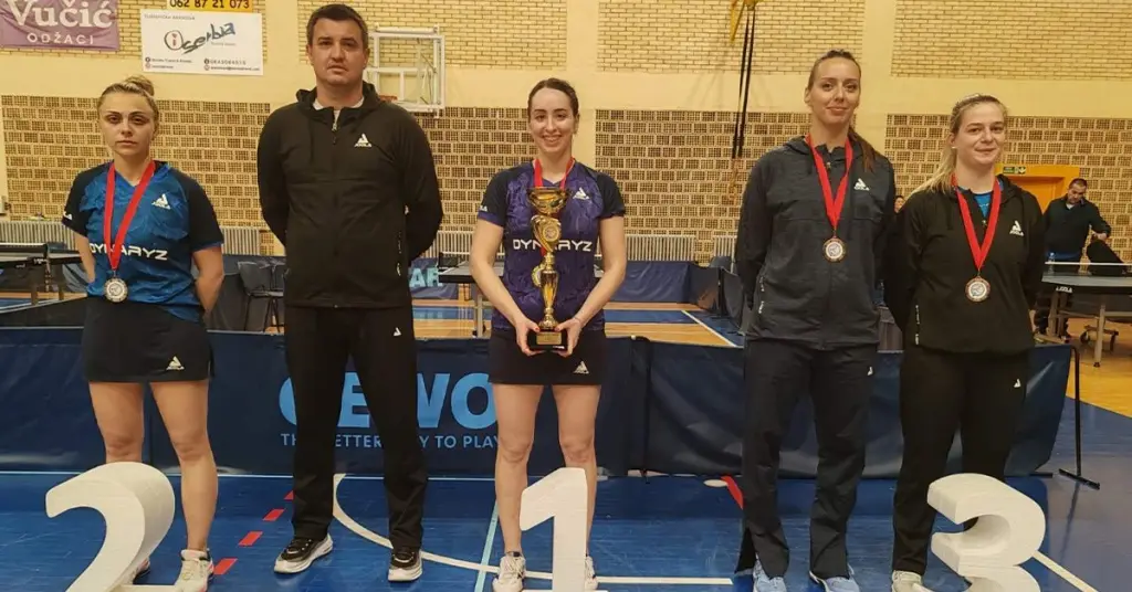 Dodatna fotografija: Lupulesku i Šurjan su sa tri pobede donele Srbiji bronzu u stonom tenisu