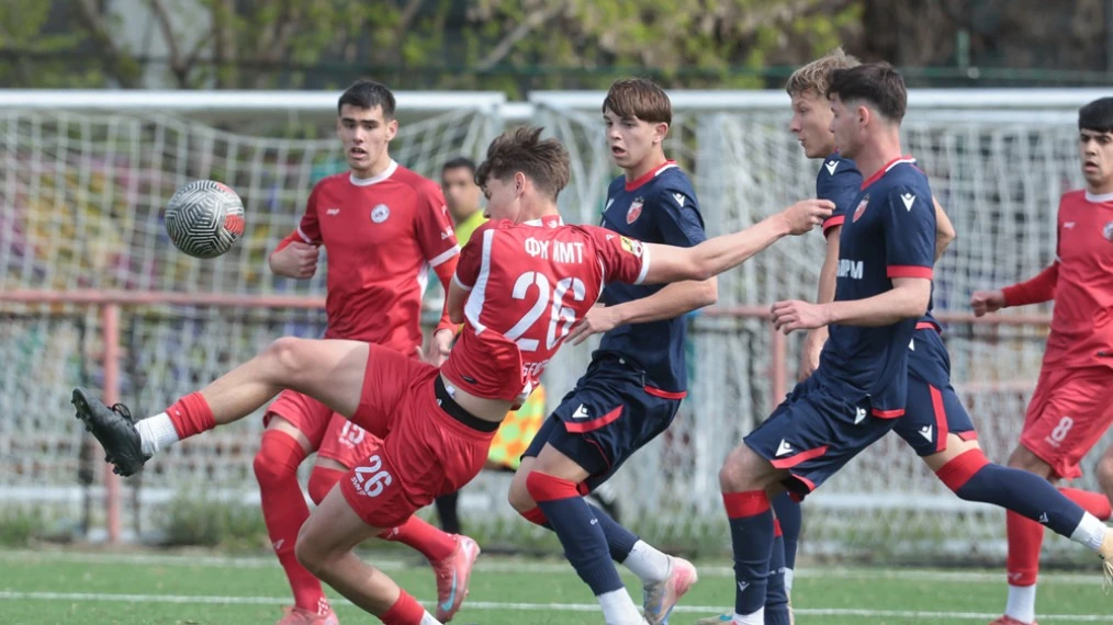 Kadeti Crvene zvezde savladali IMT sa četiri gola i sačuvanom mrežom