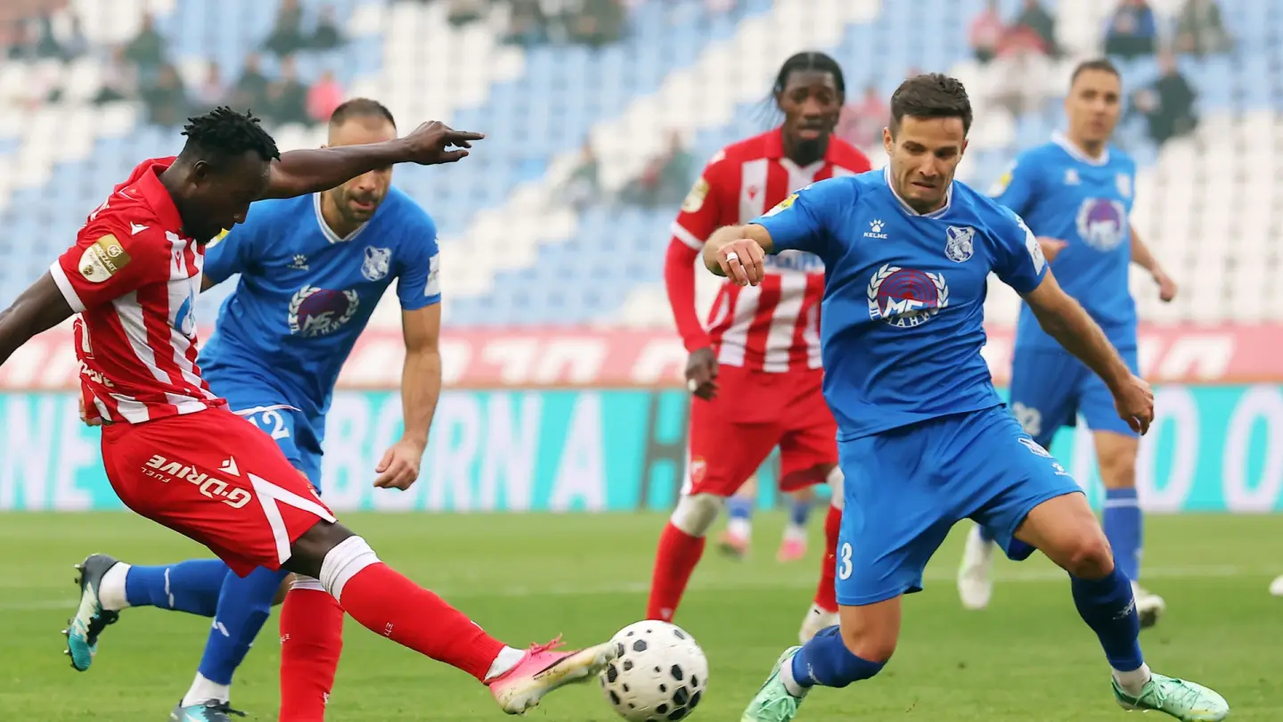 Crvena zvezda sa pet različitih strelaca pobedila Mladost 5:1