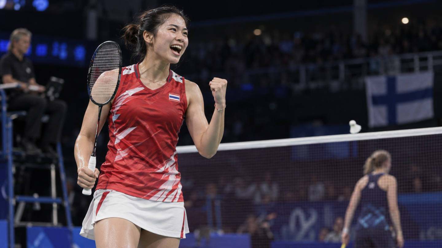 Račanok Intanon slavi plasman u finale Arktik opena