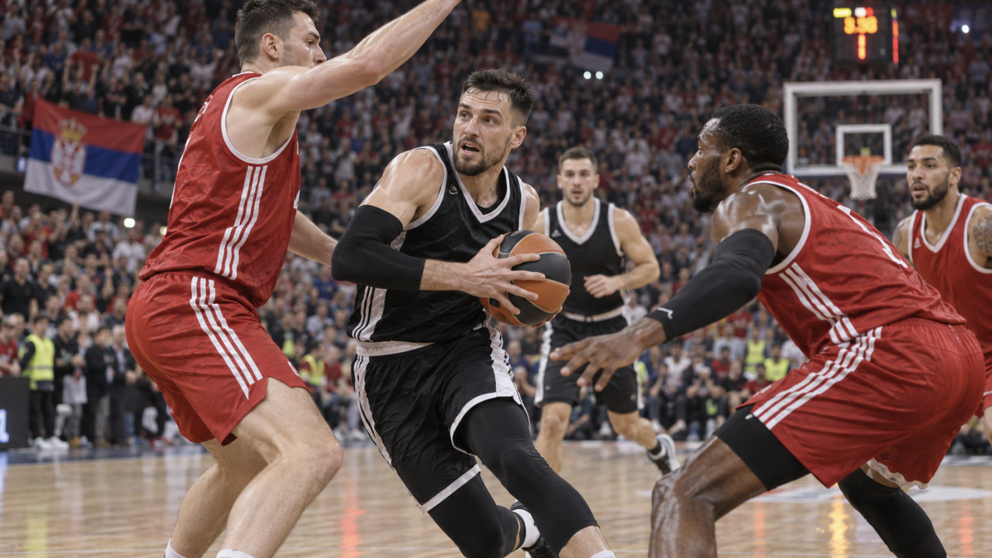 Partizan napada koš Bajerna u evroligaškom meču u Minhenu