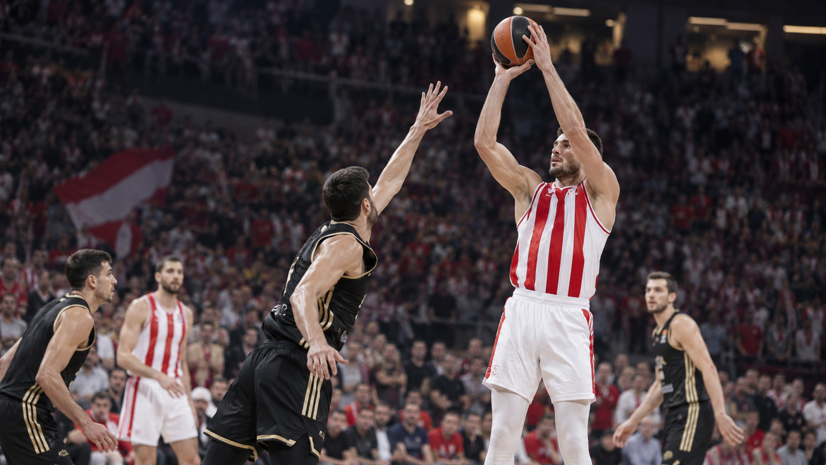 Šut Crvene zvezde preko odbrane Efesa