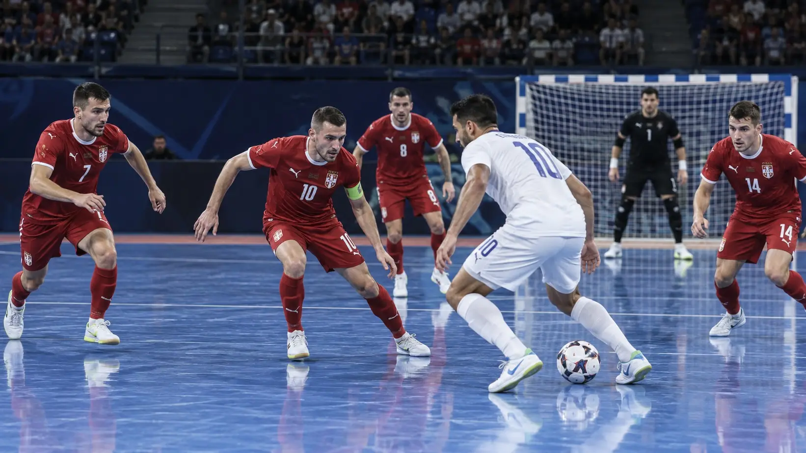 Srbija pritiska rivala odmah posle izgubljene lopte
