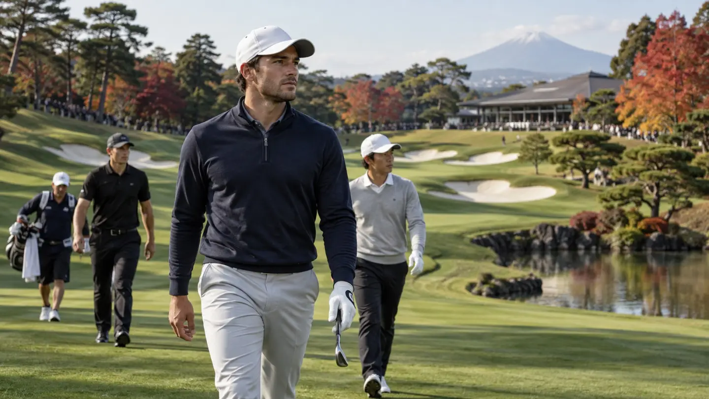 Elitni golferi na terenu u Jokohami