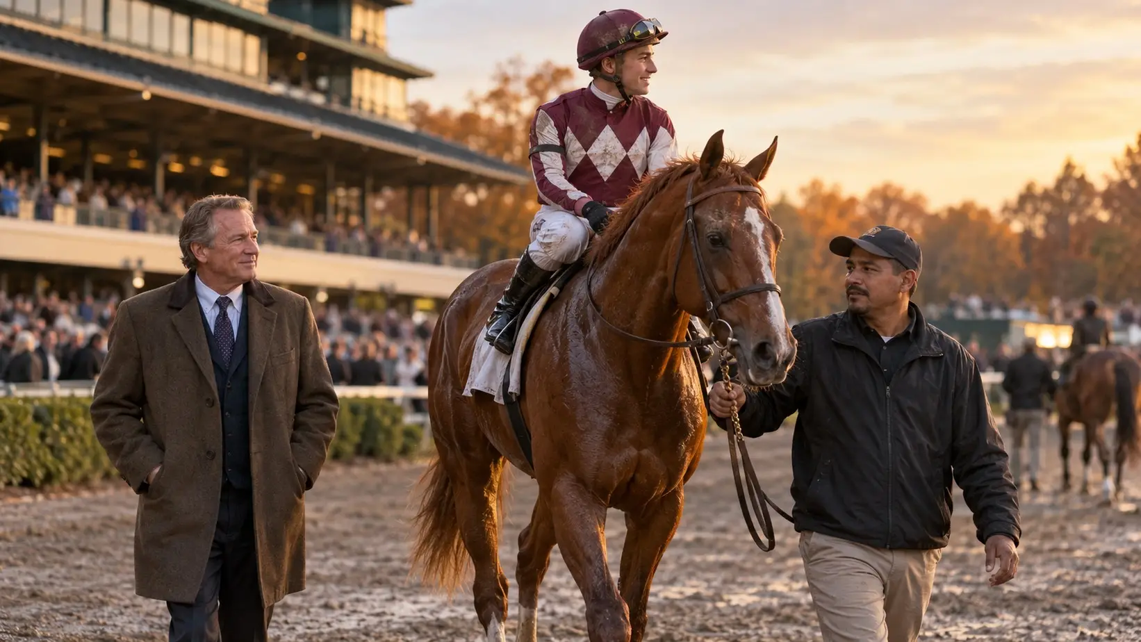 Pobednički dvogodac vraća se sa staze u Kinlendu