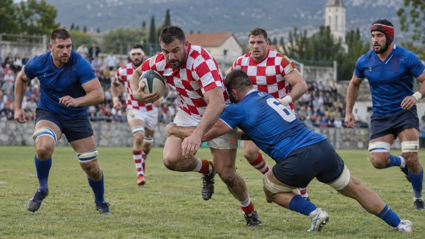 Hrvatska i Srbija u meču Rugby Europe takmičenja