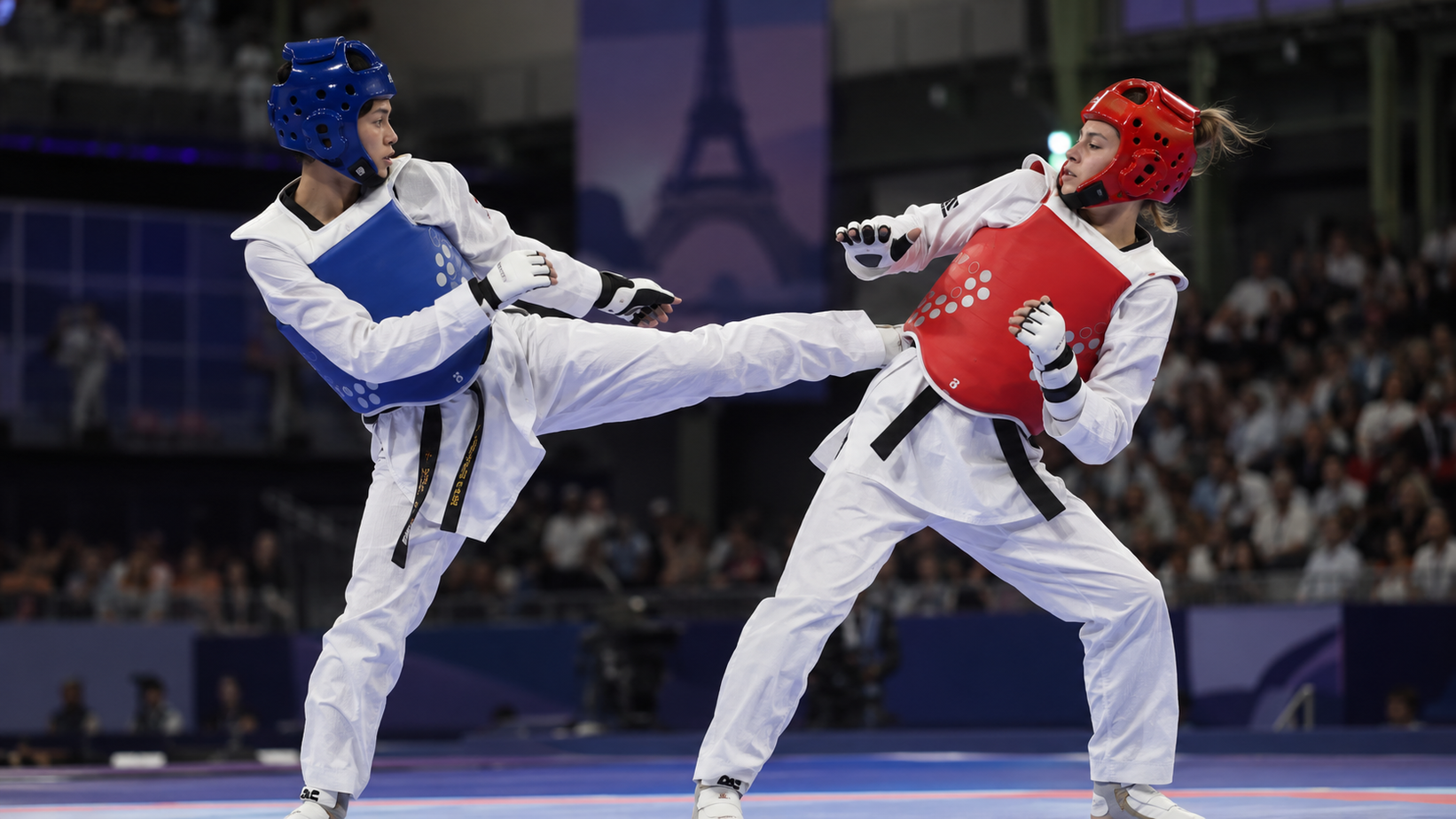 Razmena udaraca u olimpijskoj kategoriji tekvondoa